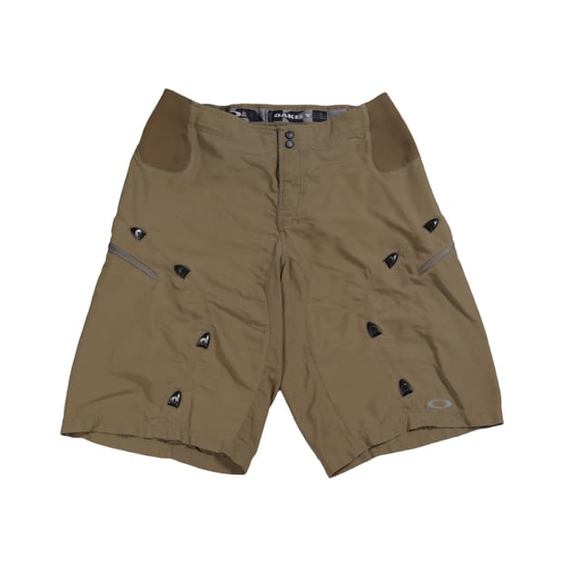 Oakley 00s MTB Khaki Molded Stud Shorts