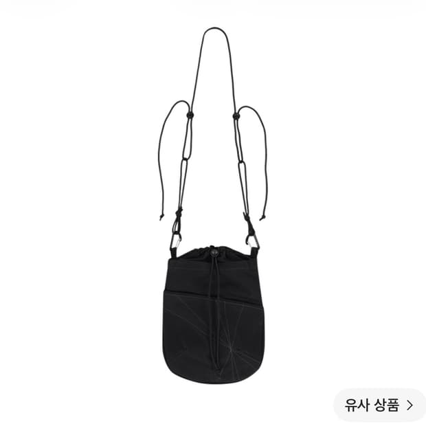 산산기어 베리드 크로스백 블랙