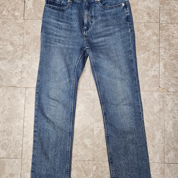 라코스테 여성용 세미 부츠컷 데님 26~27