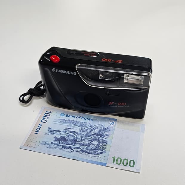 작례O 입문 스냅 삼성 SF-100 필름카메라 빈티지 필카
