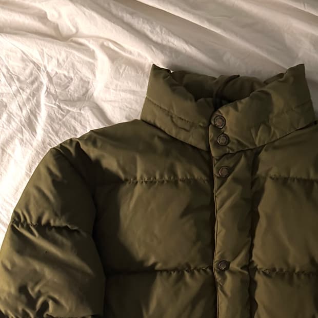 폴로 앨름우드 패딩 카키