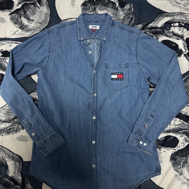 타미힐피거 데님셔츠 XL사이즈 