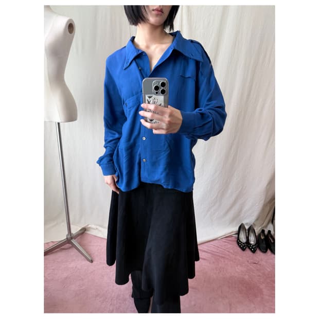 Hiroko Koshino 프레타 포레타 셔츠