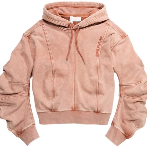 글렌마틴스XH&M 후드 모티프 후드 핑크