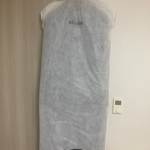 벨리에 맥시 멜톤 울 발마칸 다크네이비 S사이즈