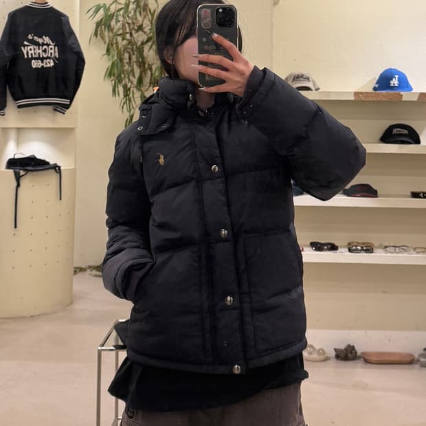 폴로 랄프 로렌 후드 다운 패딩 U628