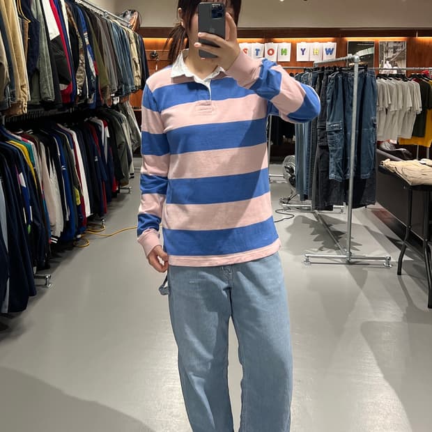 빈티지 old navy 럭비티셔츠
