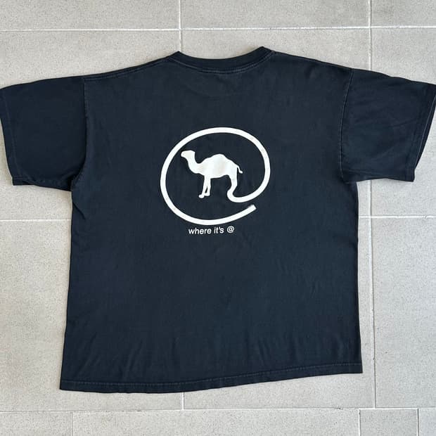 90s 빈티지 카멜 시가렛 티셔츠 XL