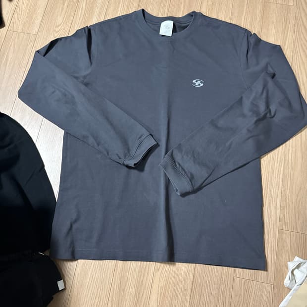 산산기어 롱슬리브 챠콜 2사이즈