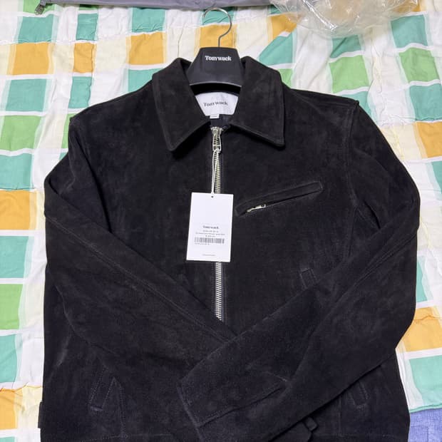 토니웩 카프 스웨이드 디트로이트 블랙 M 사이즈 새상품