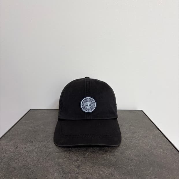 (OS) 슈프림 팀버랜드 6패널 볼캡 모자 워시드 블랙