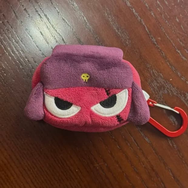 개구리중사 케로로 기로로 카라비너 파우치 