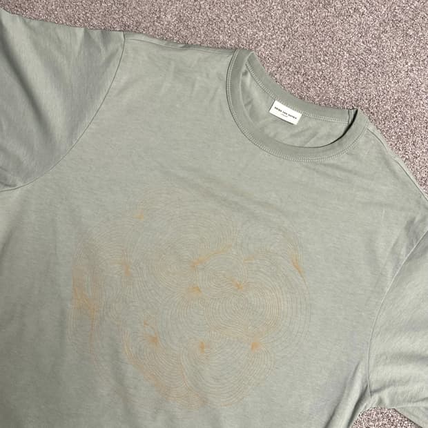dries van noten oversized cotton t shirt