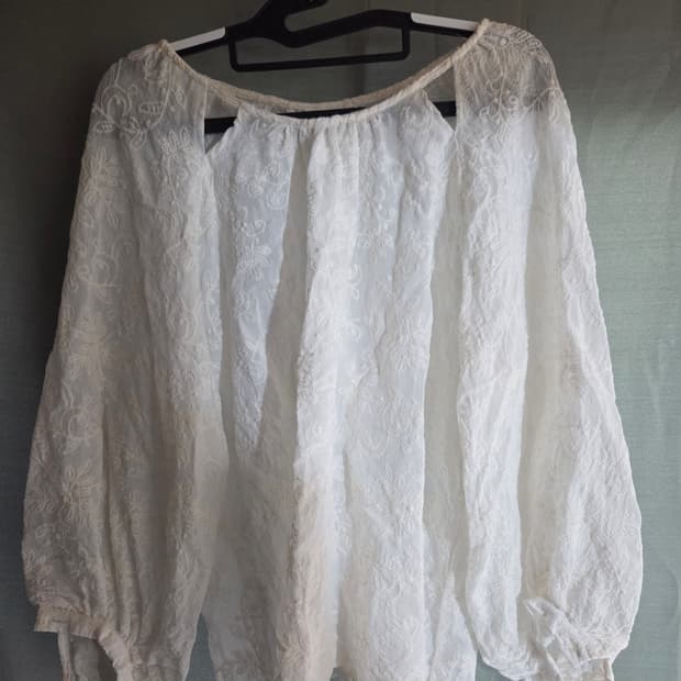 5천원 급처! 레이스 블라우스 반바지 세트 모리걸룩 하구미룩 아오이유우