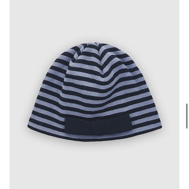 새상품) 리얼리티픽션 soft bow stripe blue