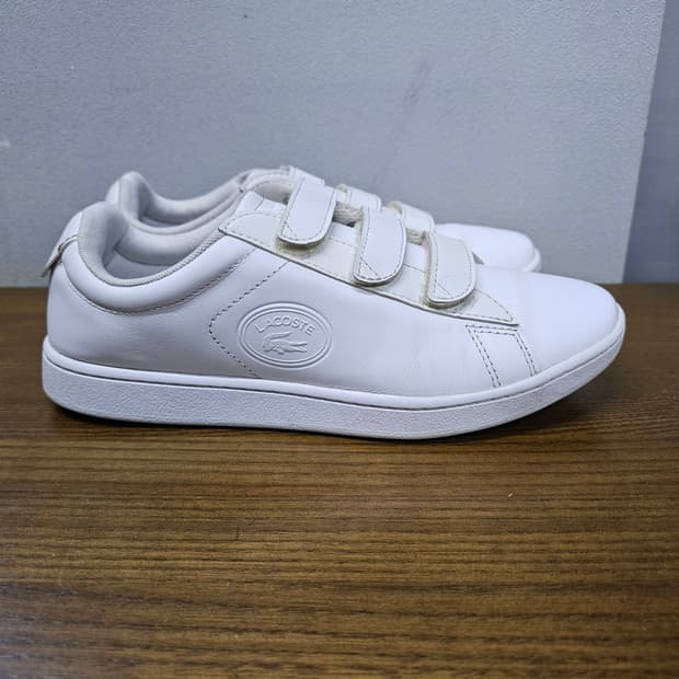 라코스테 카나비 에보 벨크로 스니커즈