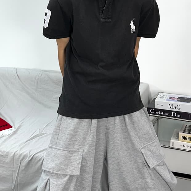 폴로 랄프로렌 빅포니 블랙 pk L