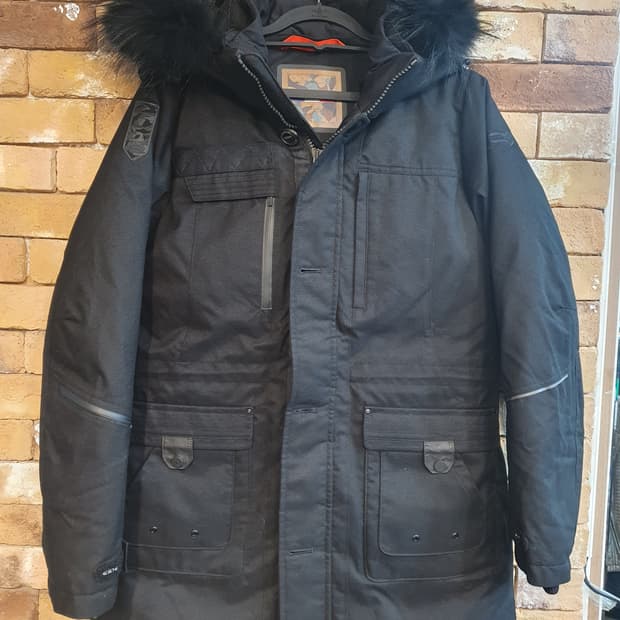 아이더 롱패딩 L 검정