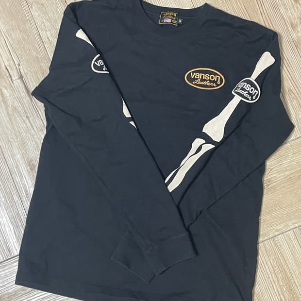 실측XL) 밴슨레더 롱슬리브