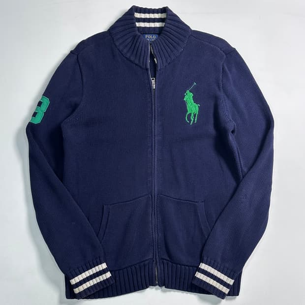 폴로 랄프로렌 보이즈 빅포니 니트집업