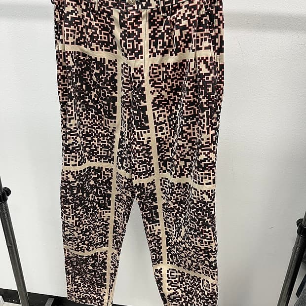 32) 카브엠트 빈티지패턴 바지