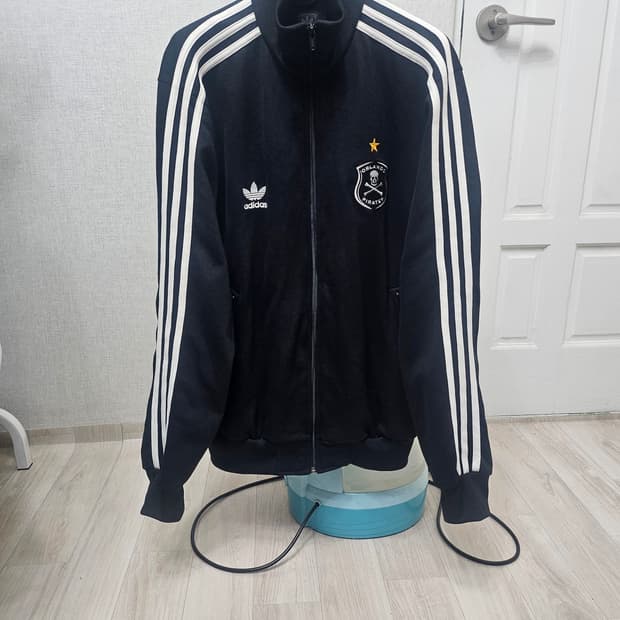 (110)2XL☆초대장급☆ 아디다스 파이어버드 올란도 [검흰] 트랙탑져지