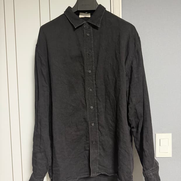 the row 더로우 펜 오버사이즈 린넨 트윌셔츠 [S]