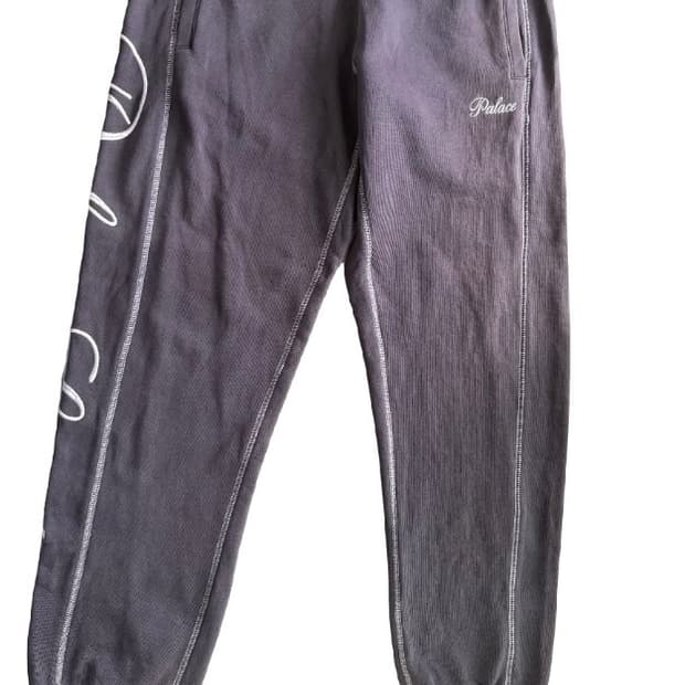 팔라스 체인 스티치 조거 슬레이트 블루 