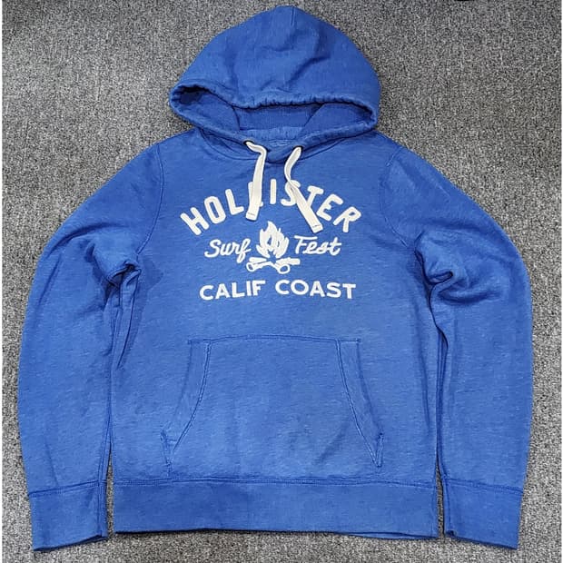 홀리스터 아치 스펠로고 후드티 XL