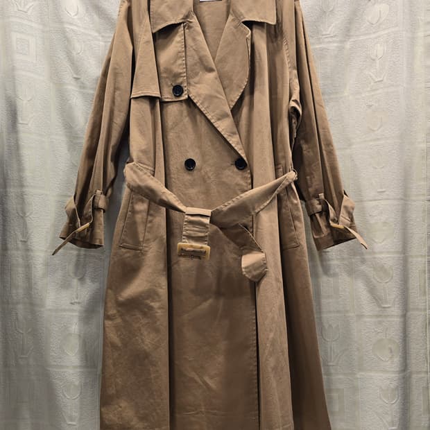 톰보이 TOMBOY 베이지 트렌치 코트 프리사이즈