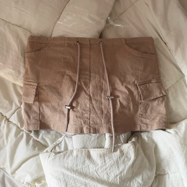 빈티지 스커트 너드 스커트 모리깔 사와코 하구미 y2k 로우라이즈 스커트