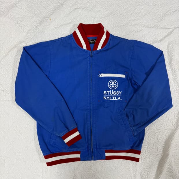 스투시 올드스쿨 코튼 워크자켓