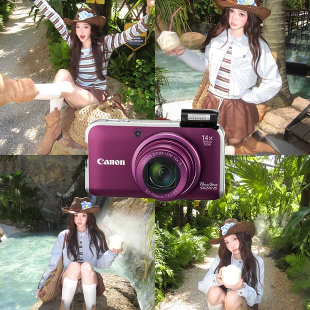 고급형!인기) canon powershot sx210 is 빈티지디카