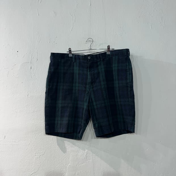 폴로랄프로렌 블랙와치 시어서커 반바지 38