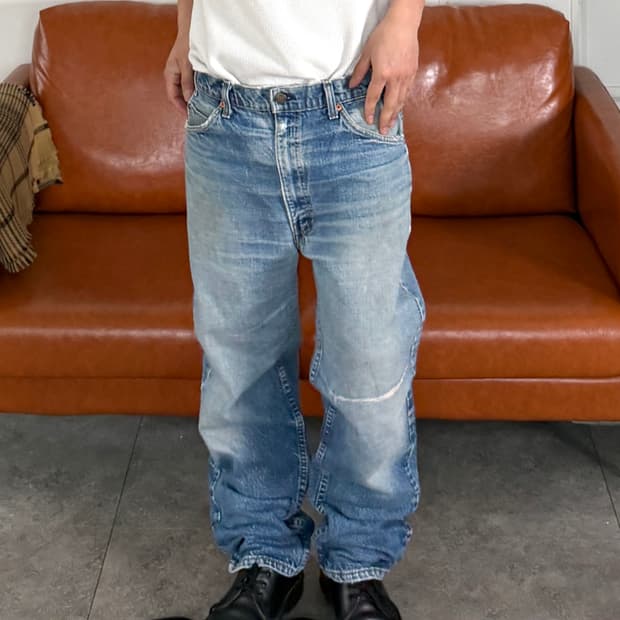 MADE IN USA 🇺🇸 90's 리바이스 505 오렌지탭 