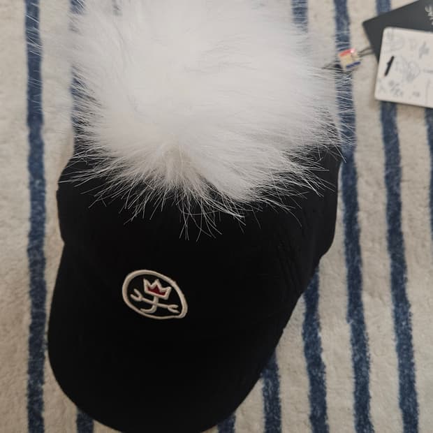 까스텔바작 방울볼캡 /여성골프모자