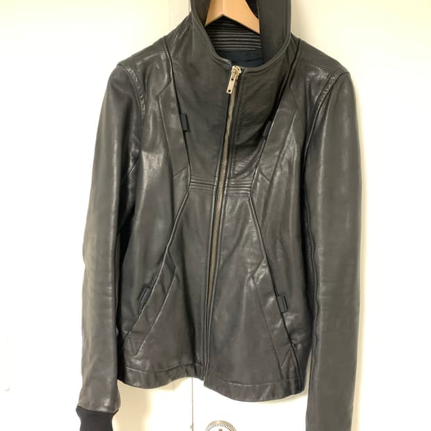 릭오웬스 가죽자켓