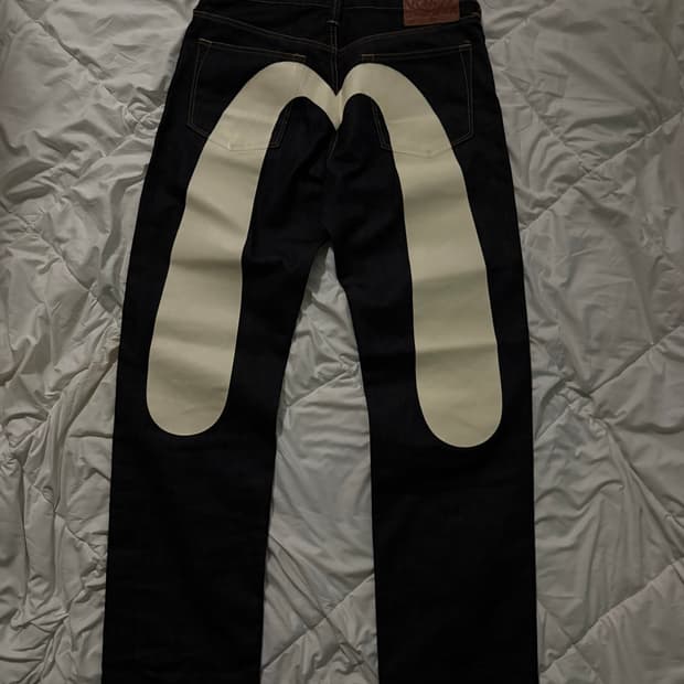 에비수 데님 팬츠 34사이즈