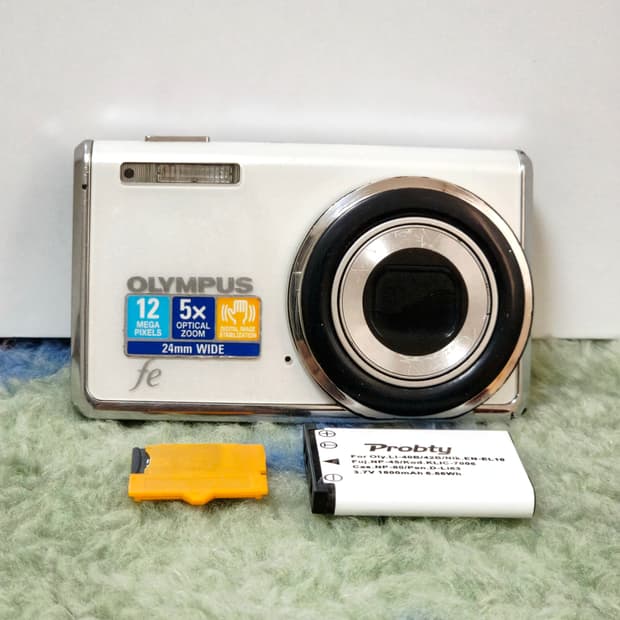 (작례O) 올림푸스 fe5020 디지털카메라 화이트