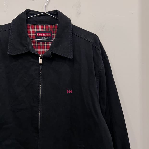 LEE JEANS 리 진스 코튼 미니멀 워크자켓