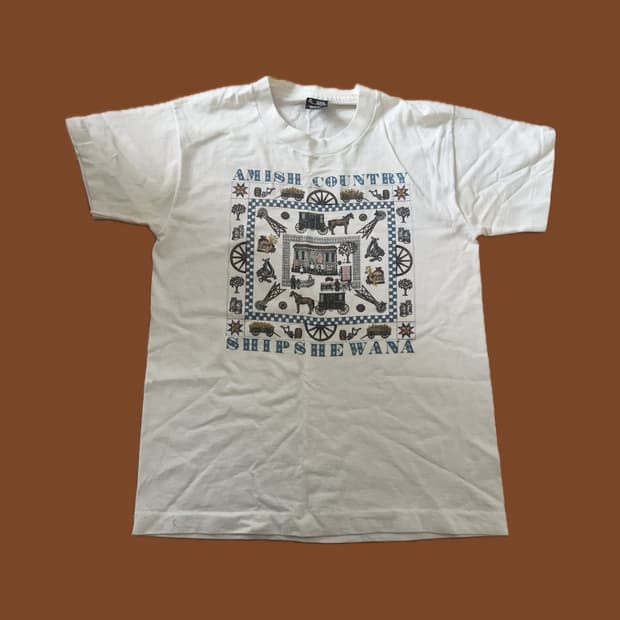 빈티지 반팔 티셔츠