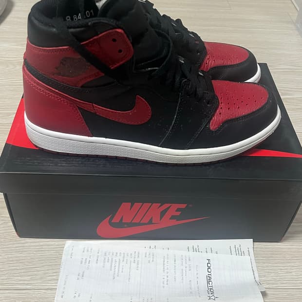 조던1 레트로 하이 OG 브레드 밴드 2016