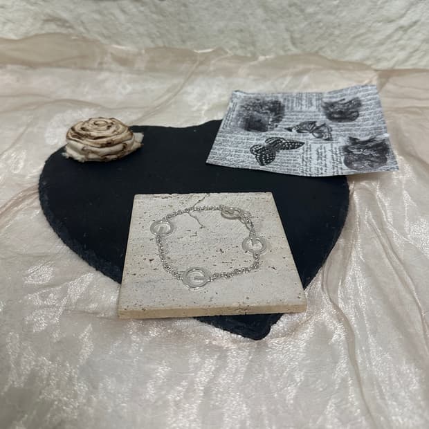 빈티지 유니크 링크 팔찌