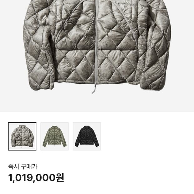 로아 하이킹 누나 800 필 파워 후드 다운 자켓 실버