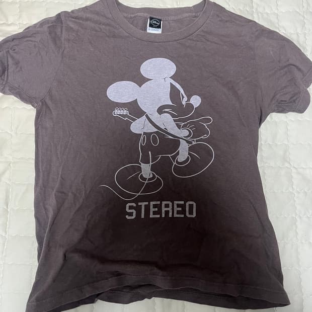 디즈니 미키마우스 빈티지 기타 티셔츠