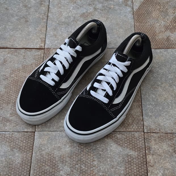 (225)반스 올드스쿨 검흰