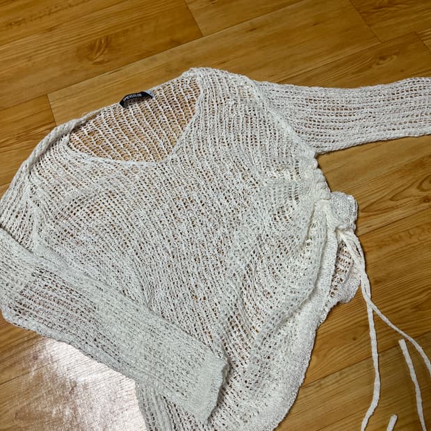 y2k 크로셰 니트