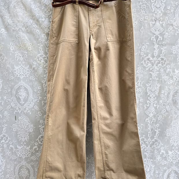 네스트 로브 와이드 팬츠