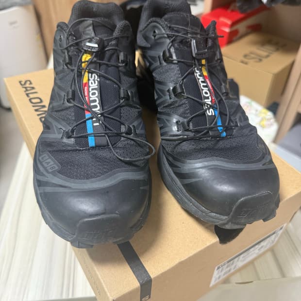 살로몬 xt-6 블랙 275mm