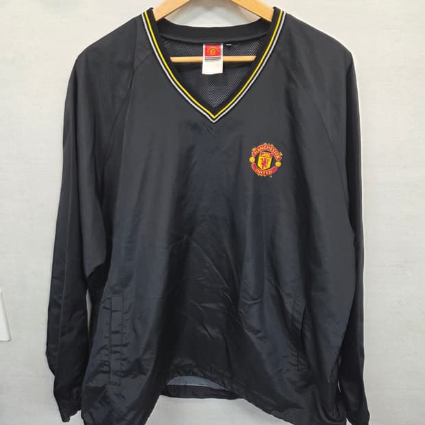 맨체스터 유나이티드 오피셜 웜업 자켓 xxl xxxl